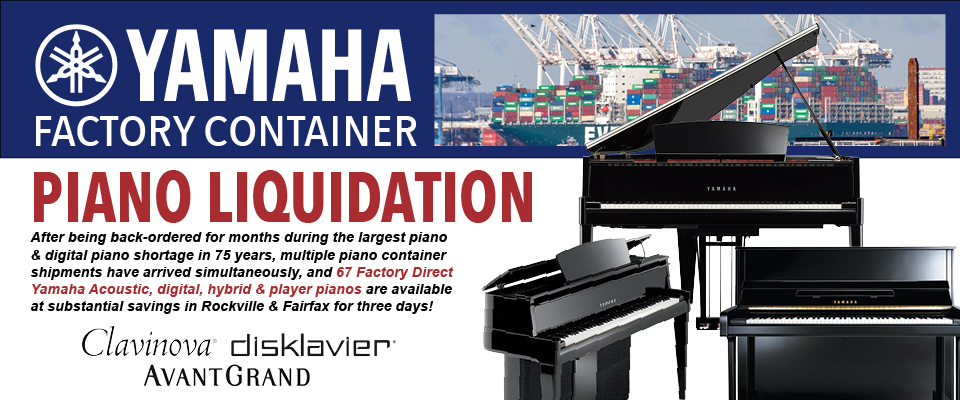 Yamaha Piano Liquidation